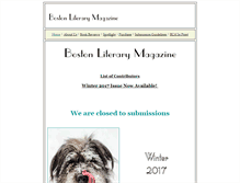 Tablet Screenshot of bostonliterarymagazine.com